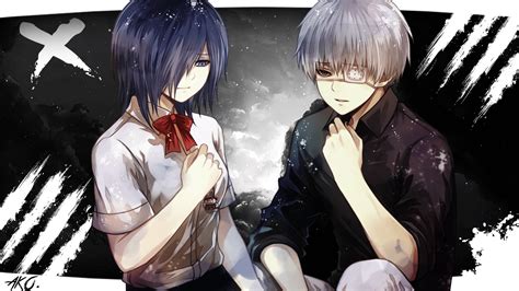 ken and touka|kaneki girlfriend.